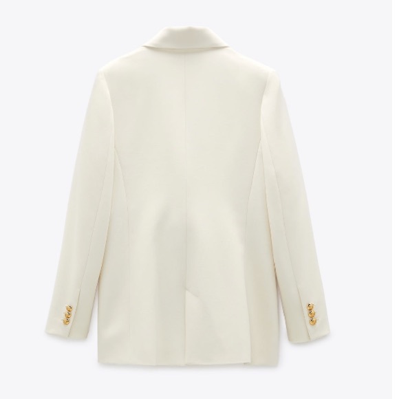 ✨BLOGGER FAV✨ NWT Zara Blazer with Buttons - Picture 11 of 16